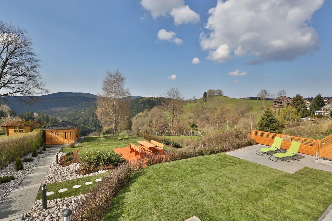Landhaeuser Bergwiese - Ferienhaus Hoehenblick Sankt Andreasberg Eksteriør billede